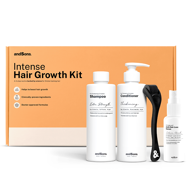 Intense Hair Growth Kit Gift Box